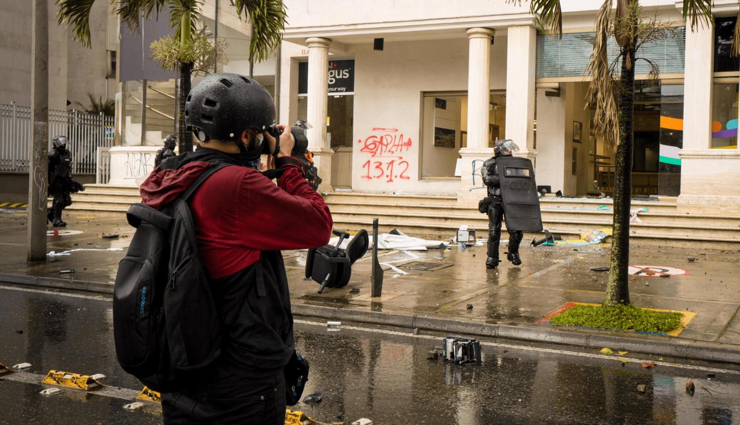 Journalist in Colombia