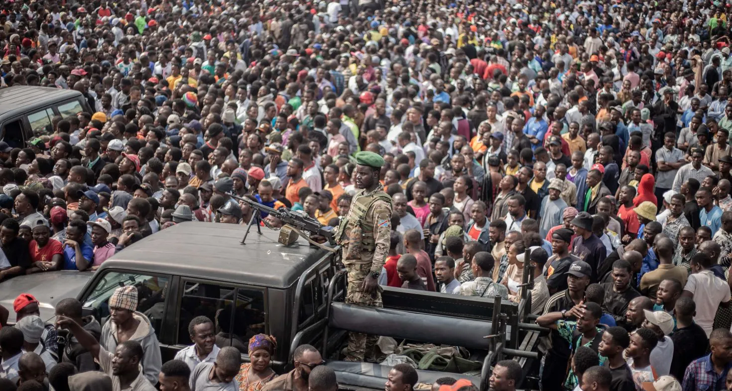 Rebellion group M23 took over the city of Goma in D.R. Congo.