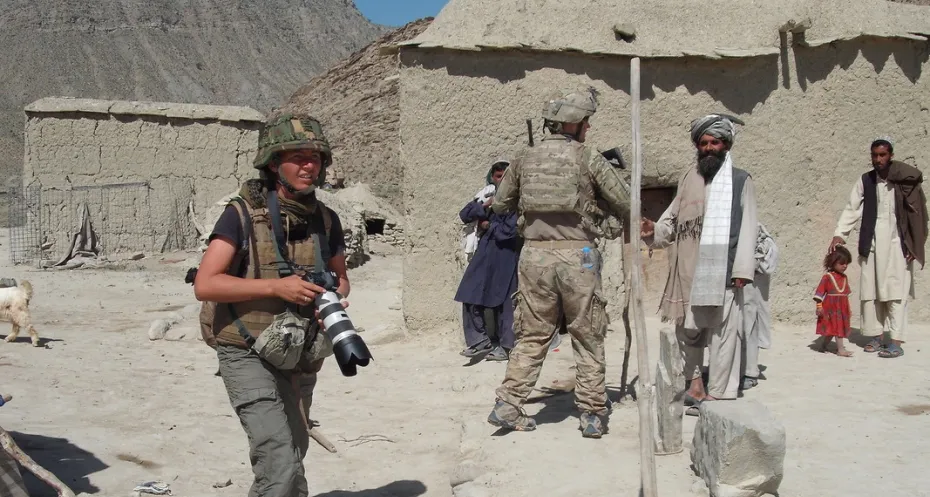 Photojournalist in Afghanistan