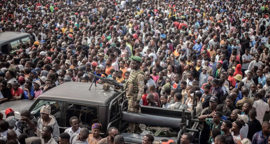 Rebellion group M23 took over the city of Goma in D.R. Congo.